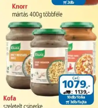 ÁRKLUB Knorr mártás ajánlat