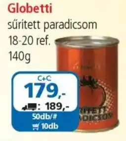 ÁRKLUB Globetti sűrített paradicsom ajánlat