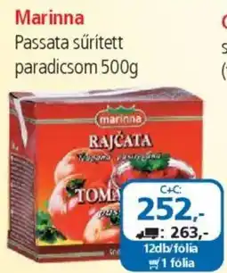 ÁRKLUB Marinna Passata sűrített paradicsom ajánlat