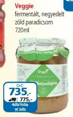 ÁRKLUB Veggie fermentált, negyedelt zöld paradicsom ajánlat