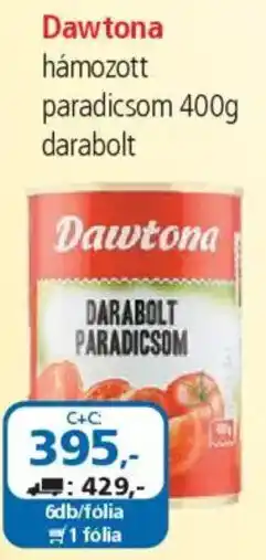 ÁRKLUB Dawtona hámozott paradicsom ajánlat