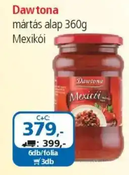 ÁRKLUB Dawtona mártás alap ajánlat