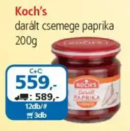 ÁRKLUB Koch's darált csemege paprika ajánlat