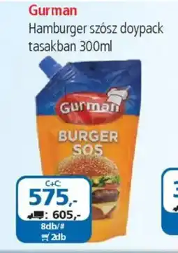 ÁRKLUB Hamburger szósz doypack tasakban ajánlat