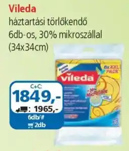ÁRKLUB Vileda háztartási törlőkendő ajánlat