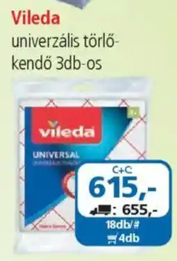ÁRKLUB Vileda univerzális törlő- kendő ajánlat