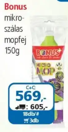 ÁRKLUB Bonus mikroszálas mopfej ajánlat