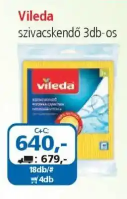ÁRKLUB Vileda szivacskendő ajánlat