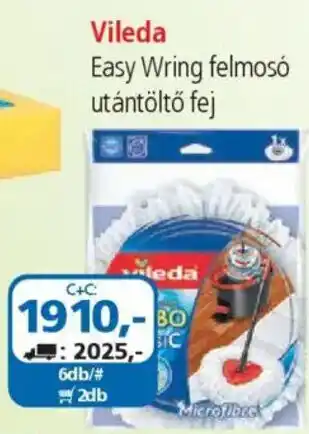 ÁRKLUB Vileda Easy Wring felmosó utántöltő fej ajánlat