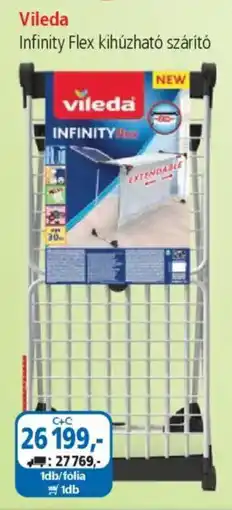 ÁRKLUB Vileda Infinity Flex kihúzható szárító ajánlat
