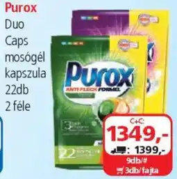 ÁRKLUB Purox Duo Caps mosógél kapszula ajánlat