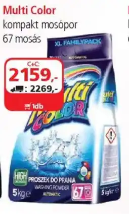 ÁRKLUB Multi Color kompakt mosópor ajánlat