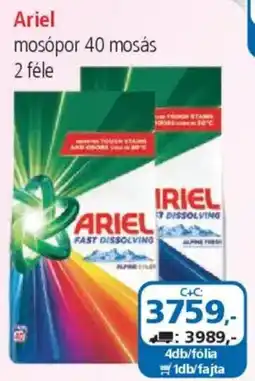 ÁRKLUB Ariel mosópor ajánlat