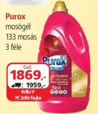 ÁRKLUB Purox mosógél ajánlat