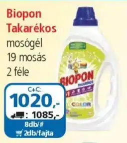 ÁRKLUB Biopon Takarékos mosógél ajánlat