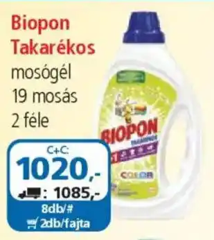 ÁRKLUB Biopon Takarékos mosógél ajánlat