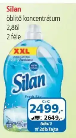 ÁRKLUB Silan öblítő koncentrátum ajánlat