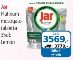 ÁRKLUB Jar Platinum mosogató- tabletta ajánlat