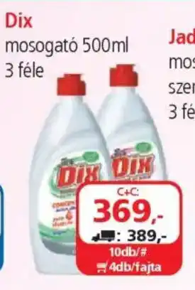 ÁRKLUB Dix mosogató ajánlat