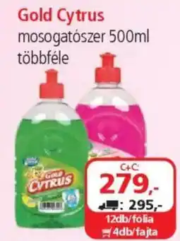 ÁRKLUB Gold Cytrus mosogatószer ajánlat