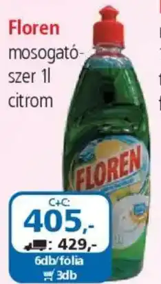 ÁRKLUB Floren mosogatószer ajánlat
