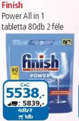 ÁRKLUB Finish Power All in 1 tabletta ajánlat