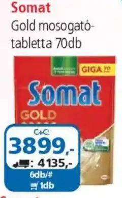 ÁRKLUB Somat Gold mosogatótabletta ajánlat
