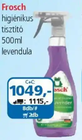 ÁRKLUB Frosch higiénikus tisztító ajánlat