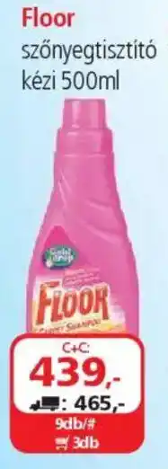 ÁRKLUB Floor szőnyegtisztító kézi ajánlat