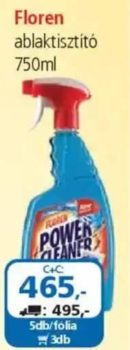 ÁRKLUB Floren ablaktisztító ajánlat