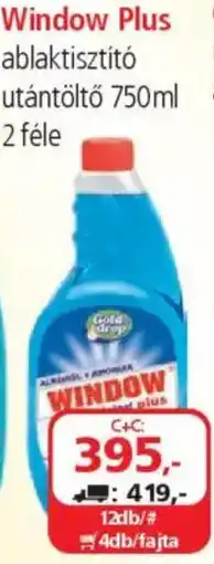 ÁRKLUB Window Plus ablaktisztító utántöltő ajánlat