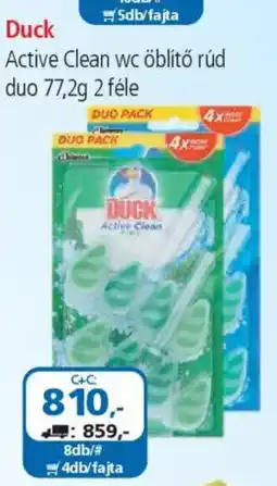 ÁRKLUB Duck Active Clean wc öblítő rúd duo ajánlat