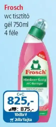 ÁRKLUB Frosch wc tisztító gél ajánlat