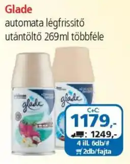 ÁRKLUB Glade automata légfrissítő utántöltő ajánlat