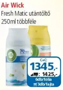 ÁRKLUB Air Wick Fresh Matic utántöltő ajánlat