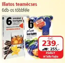 ÁRKLUB Illatos teamécses ajánlat