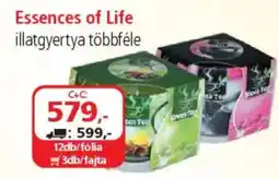 ÁRKLUB Essences of Life illatgyertya ajánlat