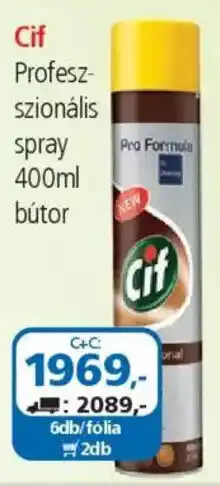 ÁRKLUB Cif Profeszszionális spray ajánlat