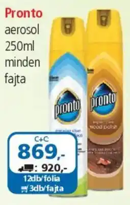 ÁRKLUB Pronto aerosol ajánlat