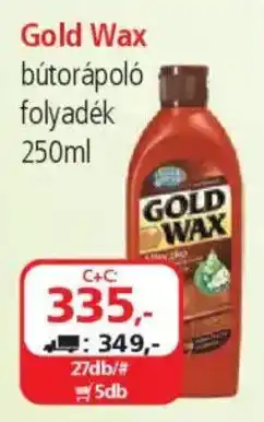 ÁRKLUB Gold Wax bútorápoló folyadék ajánlat