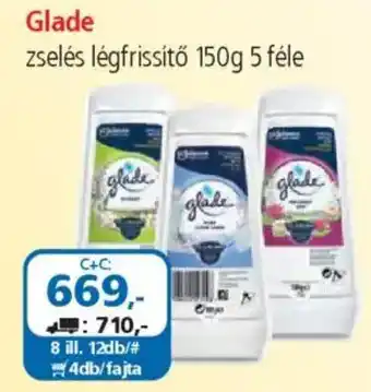 ÁRKLUB Glade zselés légfrissítő ajánlat
