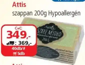 ÁRKLUB Attis szappan ajánlat