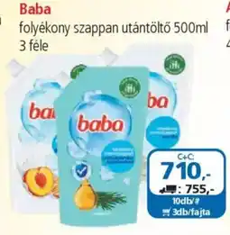 ÁRKLUB Baba folyékony szappan utántöltő ajánlat