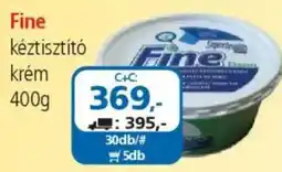 ÁRKLUB Fine kéztisztító krém ajánlat