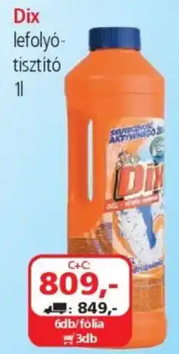ÁRKLUB Dix lefolyótisztító ajánlat