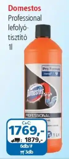 ÁRKLUB Domestos Professional lefolyó- tisztító ajánlat