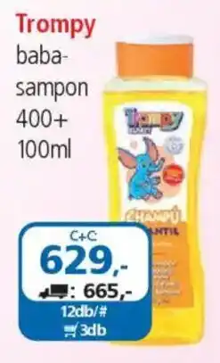 ÁRKLUB Trompy baba sampon ajánlat
