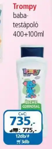 ÁRKLUB Trompy baba testápoló ajánlat