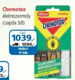 ÁRKLUB Chemotox élelmiszermoly csapda ajánlat