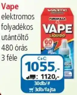 ÁRKLUB Vape elektromos folyadékos utántöltő ajánlat